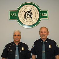 Officer Allen with Lee Begole
